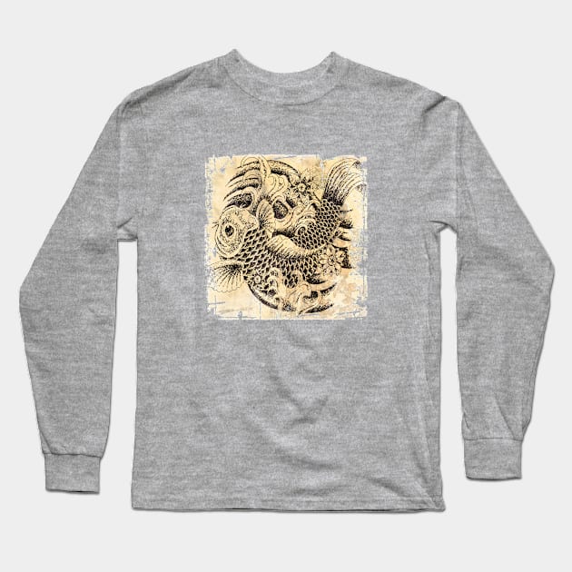 Koi Long Sleeve T-Shirt by marengo